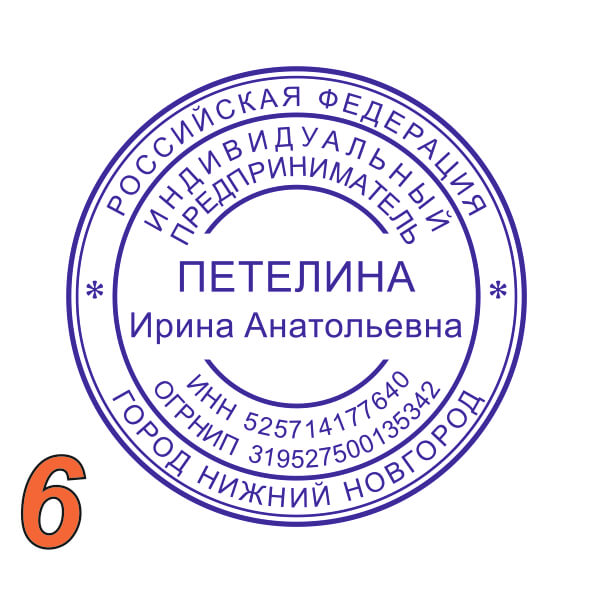 Изображение образец ип №6